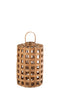 LANTERN CYLINDER POPLAR WD BR