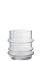 VASE BORDER GLASS TR S