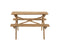 J-Line droomvanger - jute/schelp - naturel