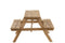 J-Line droomvanger - jute/schelp - naturel