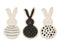 DISH RABBIT CERAMIC LARGE ASS3