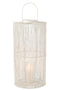 J-Line lantaarn - metaal - wit - large