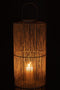 J-Line lantaarn - metaal - wit - large