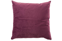 CUSHION SQUARE VELVET D PURP