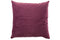 CUSHION SQUARE VELVET D PURP