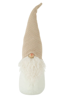 SANTA CLAUS POLY BEIGE LARGE