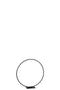 J-Line ring Op Voet ring decoratie - metaal - zwart - small - tuinaccessoires