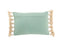 CUSHION RECT POM COT POLY BL