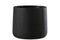 FLOWER POT POTINE CEM BLACK L