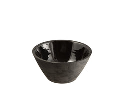 J-Line kom Mango - hout - zwart - medium
