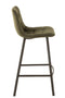 BARSTOOL OLIVIER TEX/MET D GRN