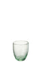 J-Line Lisboa glas - drinkglas - muntgroen - woonaccessoires