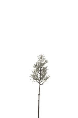 J-Line tak Den Besneeuwd - kunststof - groen - small - 6 stuks