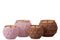TLH VELVET BALL GLASS OCHRE L