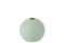 J-Line vaas Bol - keramiek - pastel groen - medium - 18.00 cm hoog