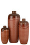 VASE ALINE CERAMIC RED L