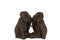 COUPLE ELEPHANT POLY DARK BR L