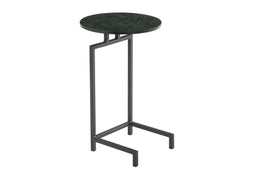 SIDE TABLE ROUND MAR/IR GRN/BL