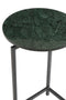 SIDE TABLE ROUND MAR/IR GRN/BL