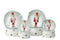 J-Line windlicht Oli - kaarshouder - glas - transparant - large -