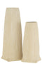 VASE MARIA LONG CER WHITE L
