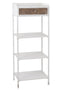 RACK 1 DRAWER+3 SHELVES MET WH