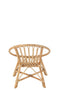 J-Line kinderstoel Ellen Rond - jute - naturel