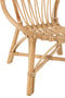J-Line kinderstoel Ellen Rond - jute - naturel