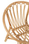 J-Line kinderstoel Ellen Rond - jute - naturel