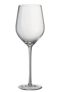 J-Line drinkglas Tia - rode wijn - glas - 6 stuks