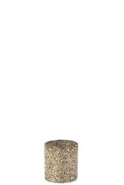 TLH CYLINDER PEARL GLASS GOLD
