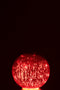 BALL LED GLASS RED SMALL