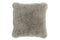 CUSHION SQUARE SHEEPSKIN L GRY