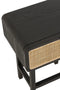 SIDE TABLE MOLLY EX WD/RAT BL