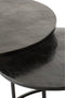 J-Line Mona Longdrink glas - drinkglas - donkerroze - 6 stuks - woonaccessoires