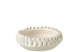 DISH IBIZA CERAMIC WHITE SMALL
