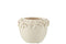 FLOWERPOT FLOWER CERAMIC WH L