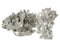 J-Line koraal Laag - polyresin - zilver