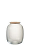 POT ROXY DECO GL/CORK TR S