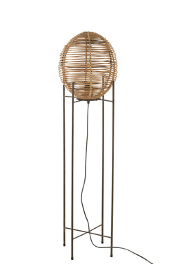 STANDING LAMP FR MET/RAT NAT