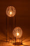 STANDING LAMP FR MET/RAT NAT