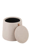 J-Line figuur Varken Kroon - polyresin - goud - small