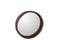 TRAY MIRROR ROUND RATTAN SMALL