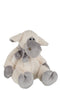 SHEEP+SCARF PLUSH ECRU/GREY L