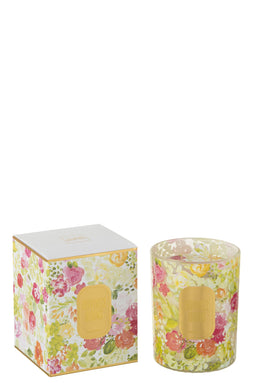 CANDLE MIMO&RO W WH L-70H