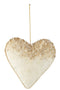 HANGER HEART VEL GLIT ECR GD L