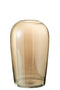 VASE EGG GL BR L