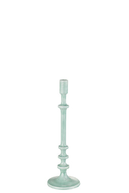 CANDLEHOLDER CLASSIC ALU BLU L