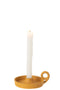 CANDLE HOLDER DISH RND AL OCH