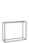CONSOLE RECTANGLE METAL BLACK